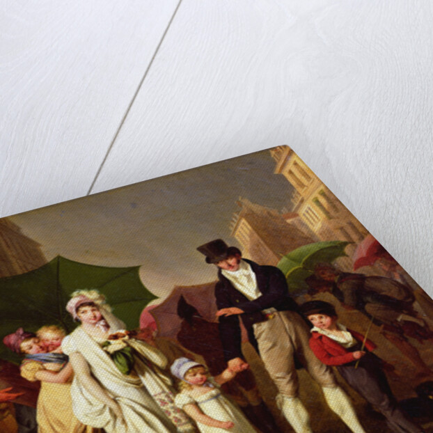 The Downpour by Louis Leopold Boilly