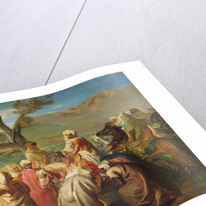 Caid visiting a Douar, 1849 by Theodore Chasseriau