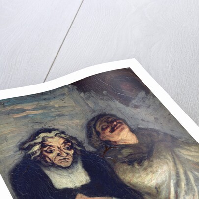 A Scapin or Comedy Scene, c.1863-1865 by Honore Daumier