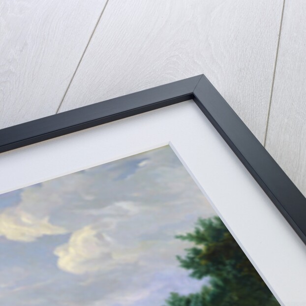 View of the Fountain Obelisk in the Gardens of Versailles by Pierre-Denis Martin
