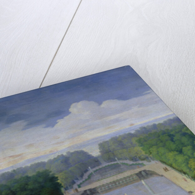 The Water Mirror Basin and Île Royale, c.1688 by Etienne Allegrain