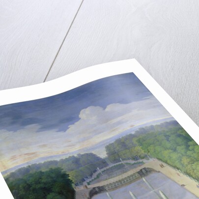 The Water Mirror Basin and Île Royale, c.1688 by Etienne Allegrain