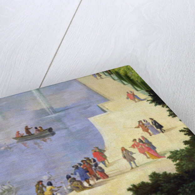 Le Basin du Mirror d'eau et l'île Royale, c.1688 by Etienne Allegrain