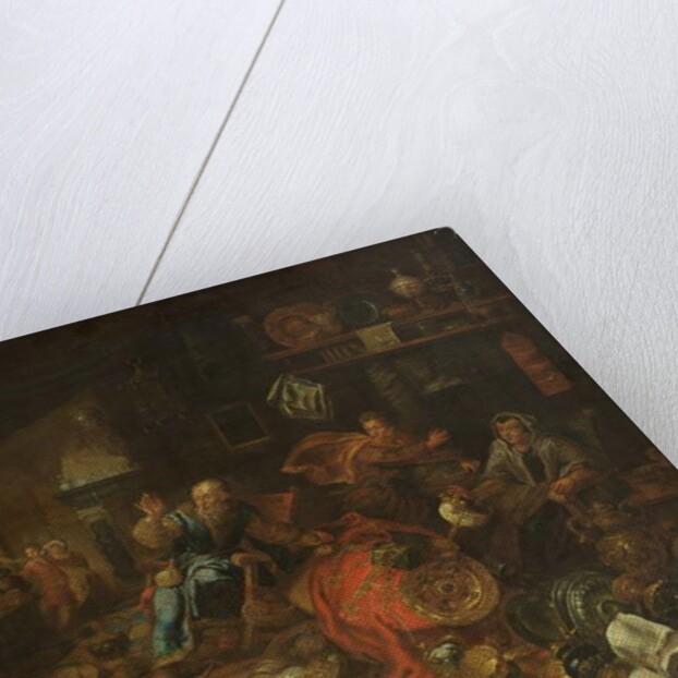 Death at the Usurer by Leonard Bramer