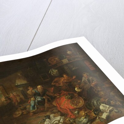 Death at the Usurer by Leonard Bramer