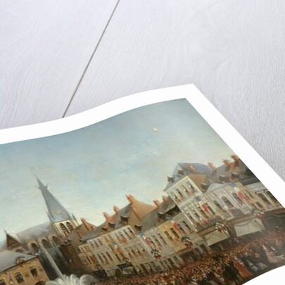 Ceremony of the inauguration of the water of the Lys in Tourcoing in 1863, 1864 by Emile Defrenne