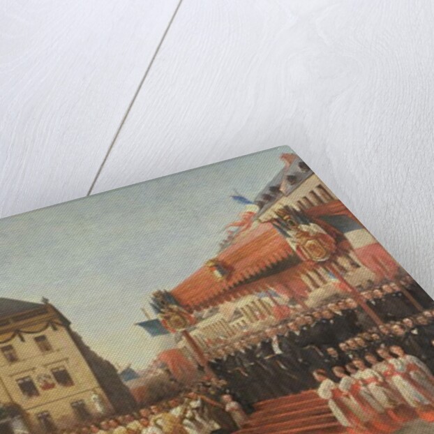 Ceremony for the inauguration of the waters of the Lys river at Roubaix in 1864, 1864 by Emile Defrenne