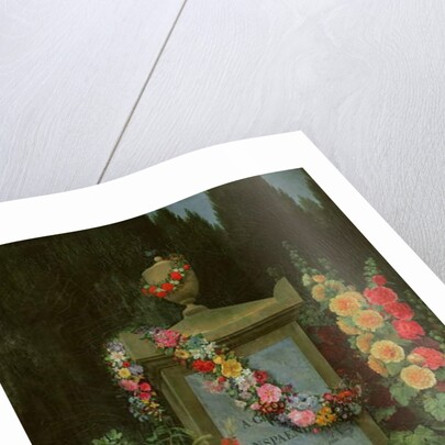 Homage to Gerard van Spaendonck, 1830 by Antoine Chazal