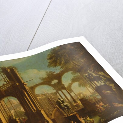 Ruins of the Baths of Caracalla by Giovanni Ghisolfi