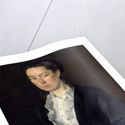 Portrait of Adelaéde Mathilde Rousseaux, 1854, by Jean-Jacques Henner