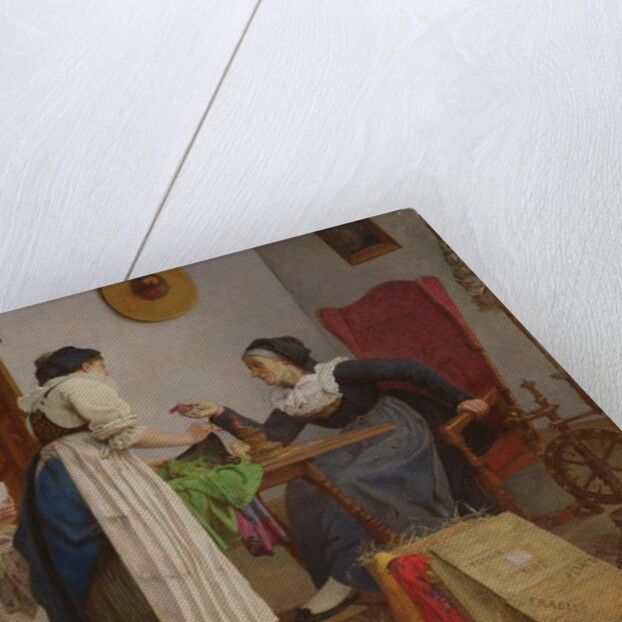 The letter from Tonkin, 1898 by Camille Alfred Pabst