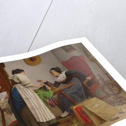 The letter from Tonkin, 1898 by Camille Alfred Pabst