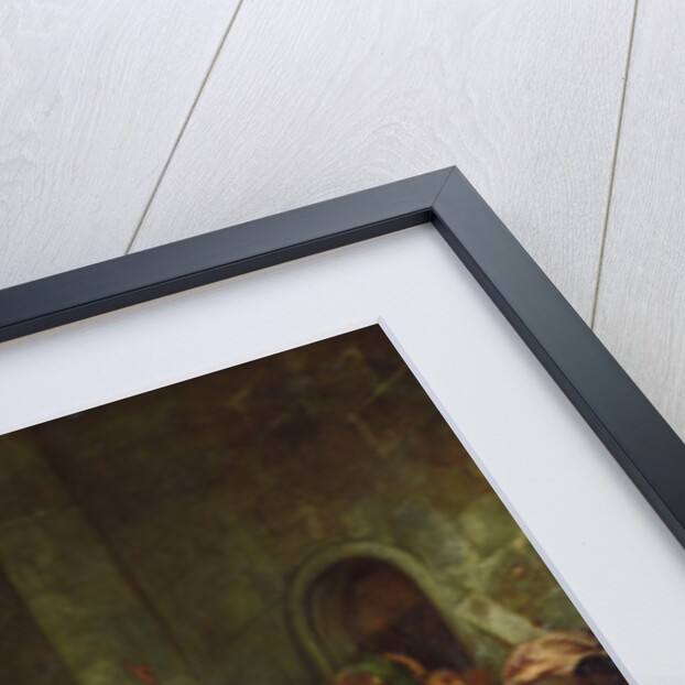 The looting of a house on the Venetian island of Guidecca during the middle ages, 1855, by Joseph-Nicolas Robert-Fleury