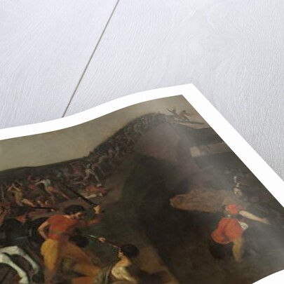 The Battle of Milvian Bridge, Victory of Constantine over Maxentius by Nicolas Tournier