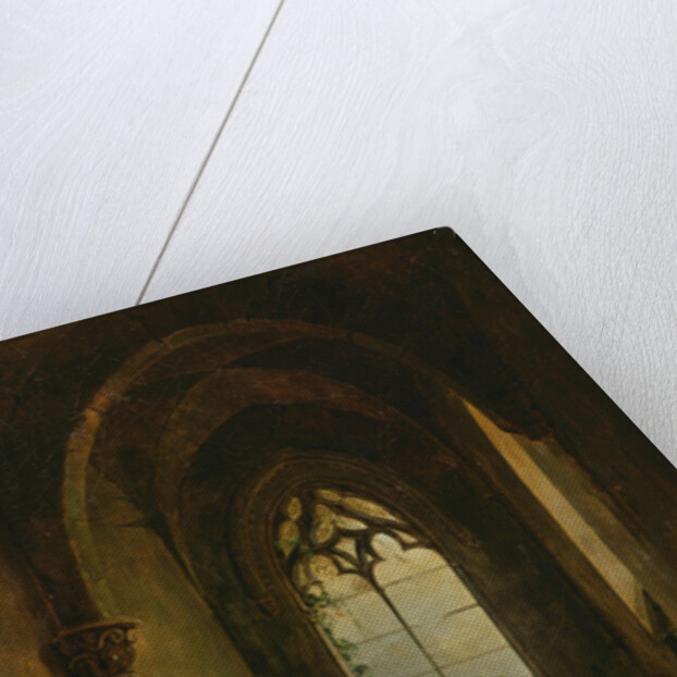 Interior of a Cloister by Louis Jacques Mande Daguerre
