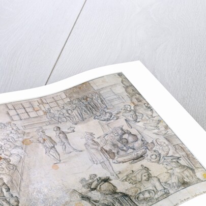 Banquet at the Sandricourt Tournament in 1493 by French School