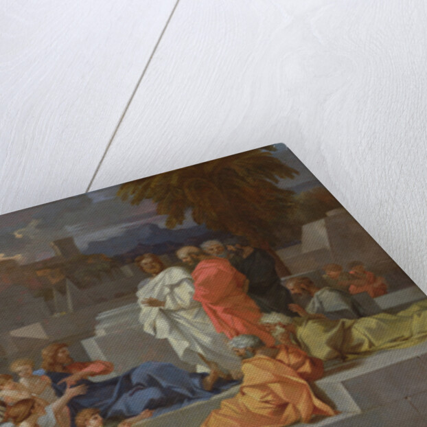 Christ with the Children by Sebastien Bourdon