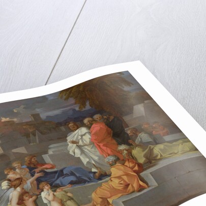 Christ with the Children by Sebastien Bourdon