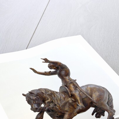 Charles VI in the Forest of Le Mans, 1833 by Antoine Louis Barye