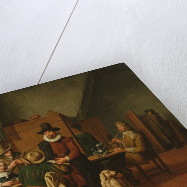 Interior of a tavern by Jan Josef the Elder Horemans