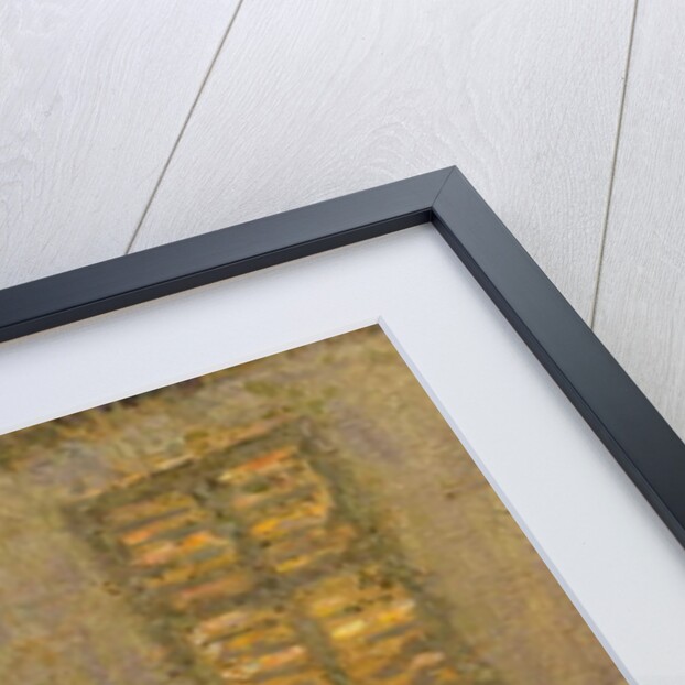 Closed shutters, moonlight, Gerberoy, c.1932 by Henri Eugene Augustin Le Sidaner