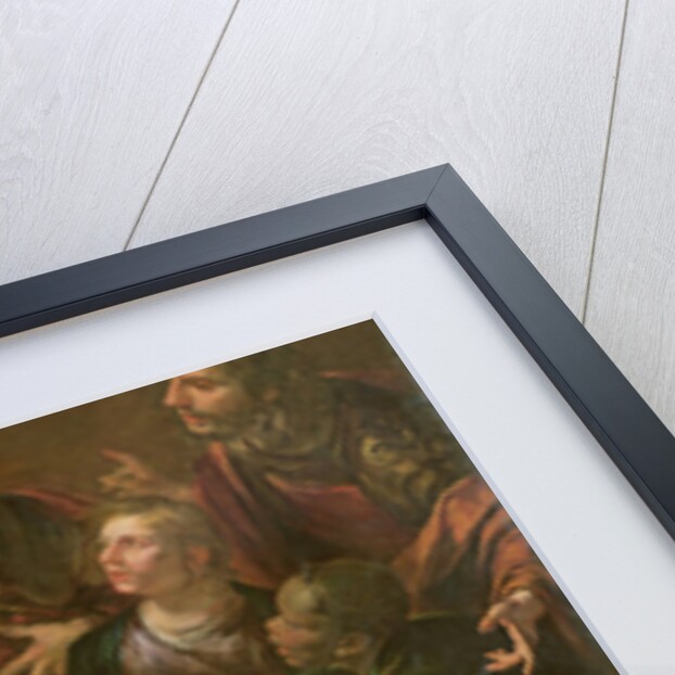 Phocion refusing the gifts of Alexander by Gioacchino Assereto