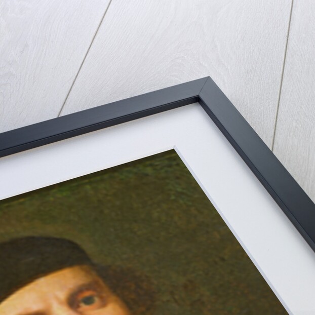 Portrait of a Man in a Black Toque by Paris Bordone