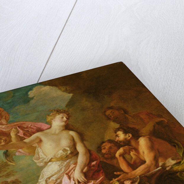 Venus asks Vulcan weapons for Aeneas by Charles de Lafosse