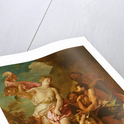 Venus asks Vulcan weapons for Aeneas by Charles de Lafosse