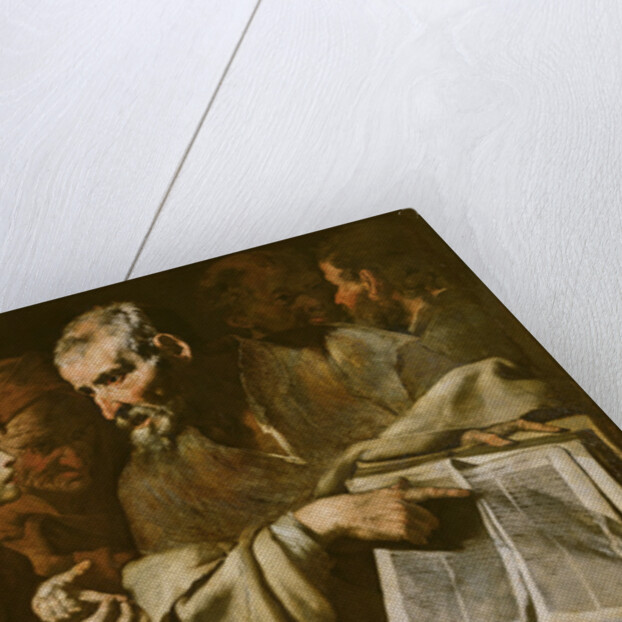 Christ Disputing with the Doctors by Master of the Annunciation to the Shepherds