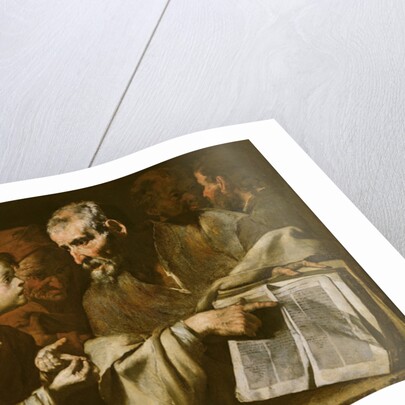 Christ Disputing with the Doctors by Master of the Annunciation to the Shepherds