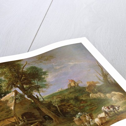 Landscape with Watermill, 1740 by Jean-Baptiste Oudry