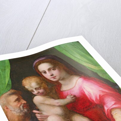 Holy Family by Domenico Puligo