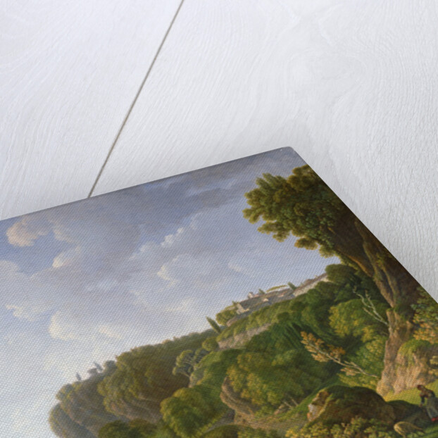 Tivoli and the Roman Campagna along the Appian Way by Jean François Sablet