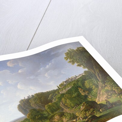 Tivoli and the Roman Campagna along the Appian Way by Jean François Sablet