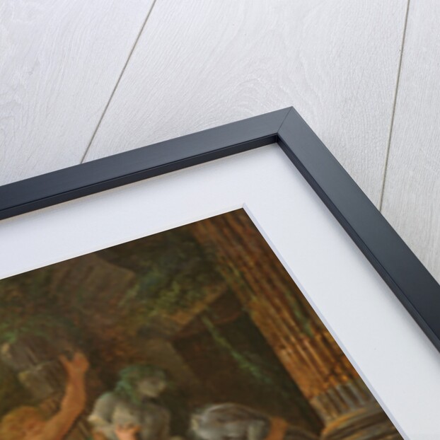 The Fall of the Idols and the Rest on the Flight into Egypt, c.1775 by Jean Jacques II Lagrenee