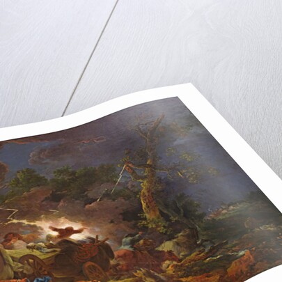 Peasants Surprised by a Storm, c.1770 by Philip James de Loutherbourg