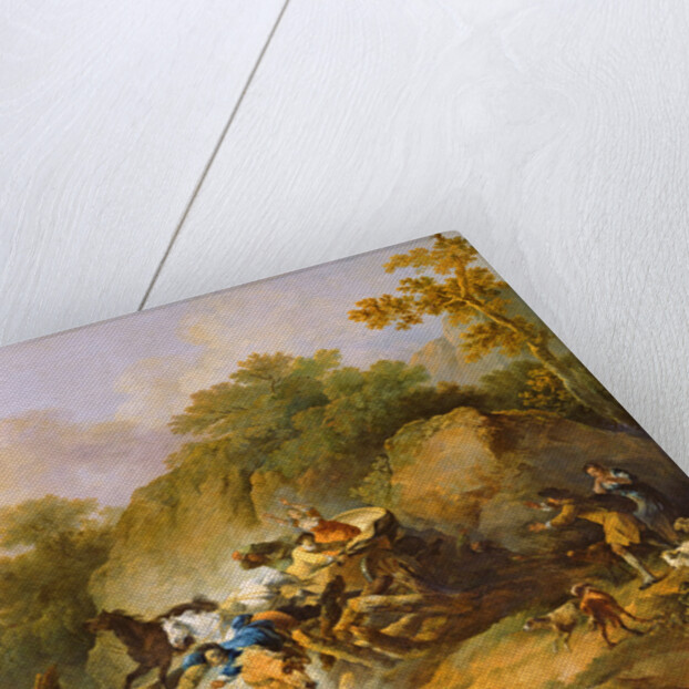 Rupture of a Wooden Bridge, c.1770 by Philip James de Loutherbourg