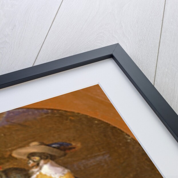 Monkeys disguised as soldiers, bringing them to a cat officer by David the Younger Teniers