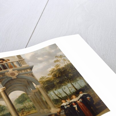 Skittle Players, 1637 by Dirck van Delen