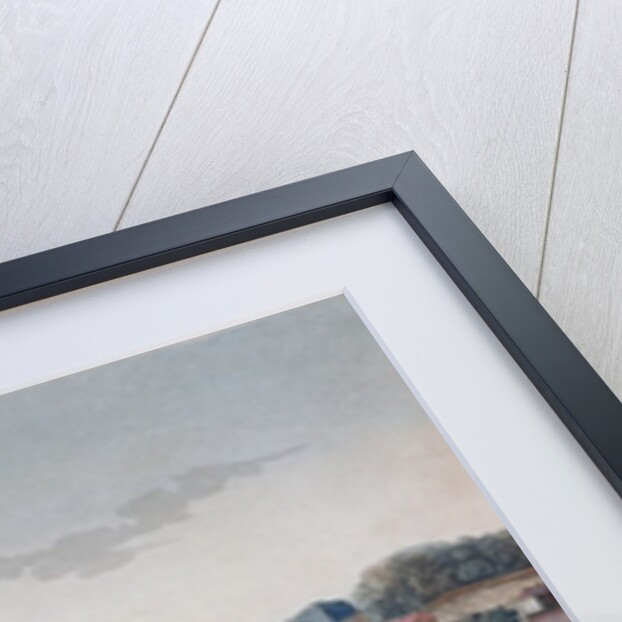 View of the Chateau and the Bridge of Saint-Cloud by Henri Courvoisier-Voisin