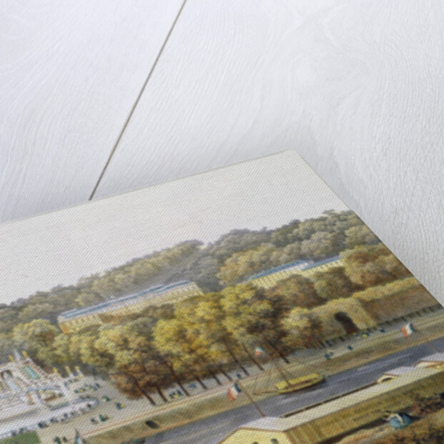 Palace and Park of Saint-Cloud by Isodore Laurent Deroy