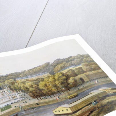 Palace and Park of Saint-Cloud by Isodore Laurent Deroy