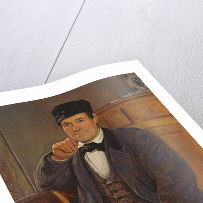 Portrait of the father of the artist by Louis Pion