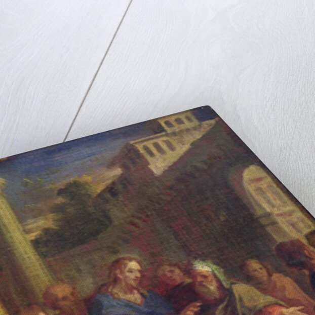 Jesus Healing the Bleeding Woman by Louis de the Younger Boulogne