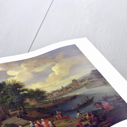 View of the Dockyard, c.1680 by Pieter Bouts