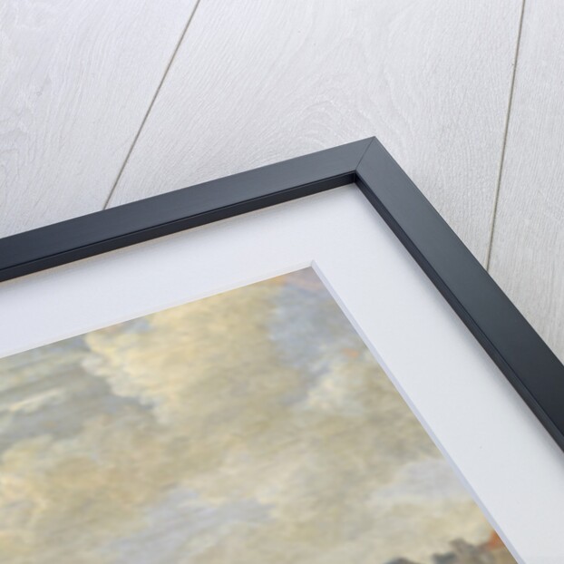 The Seine and La Porte de la Conférence, c.1689 by Pieter I Casteels