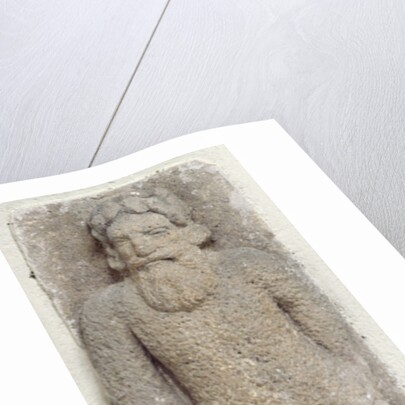 A Savage Man Holding His Club by French School