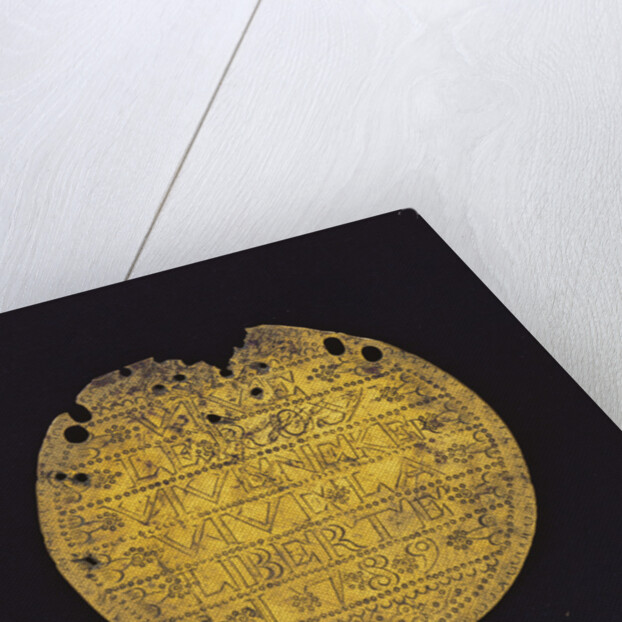 Moon: 'Vive le Roy, vive Necker, vive la liberté 1789' by French School