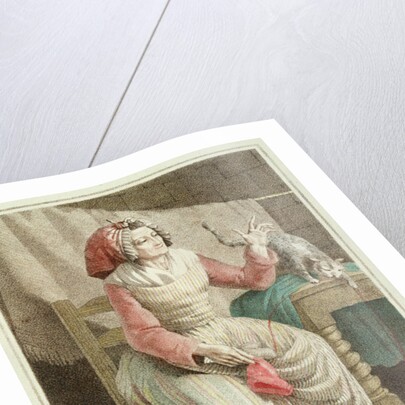 Madame Sans-Culotte, 1792 by French School